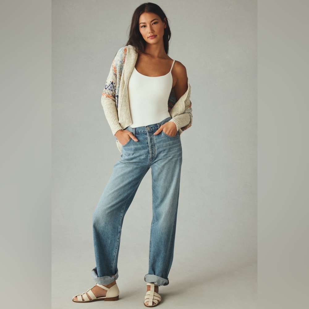 Anthropologie Pilcro Jacquard Cocoon Cardigan Sweater (Size XS) - NWT - Picture 3 of 6